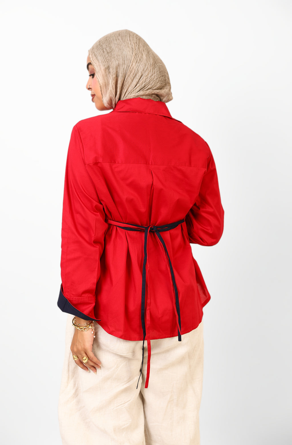 Reversible Wrap Shirt