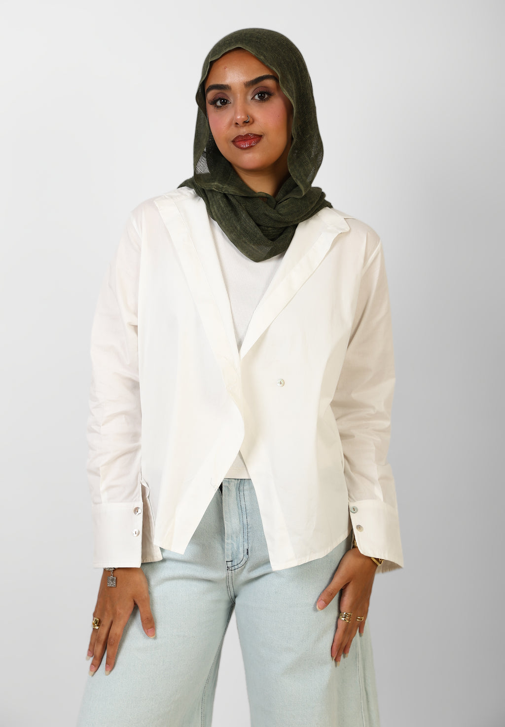 Reversible Wrap Shirt