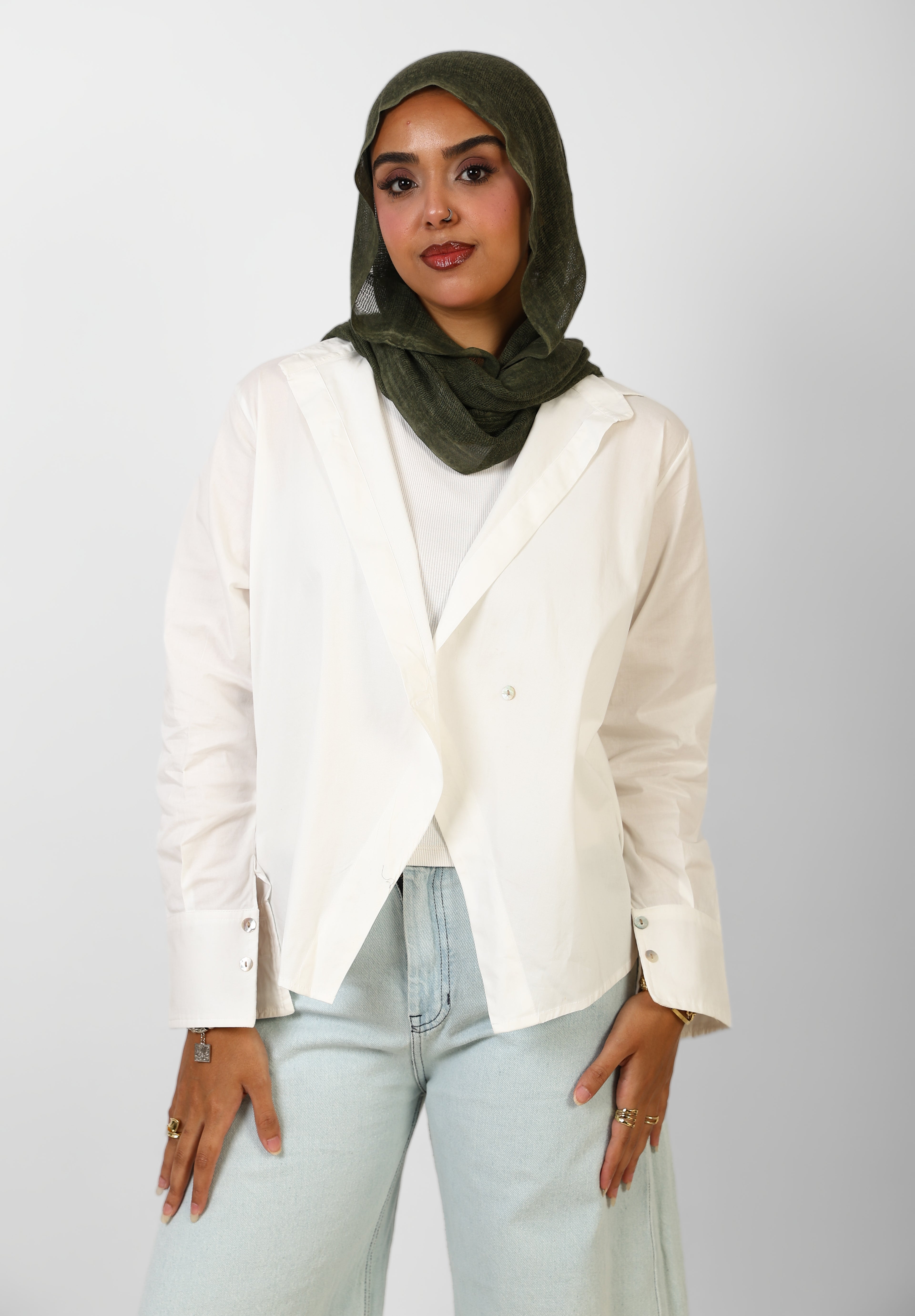 Reversible Wrap Shirt