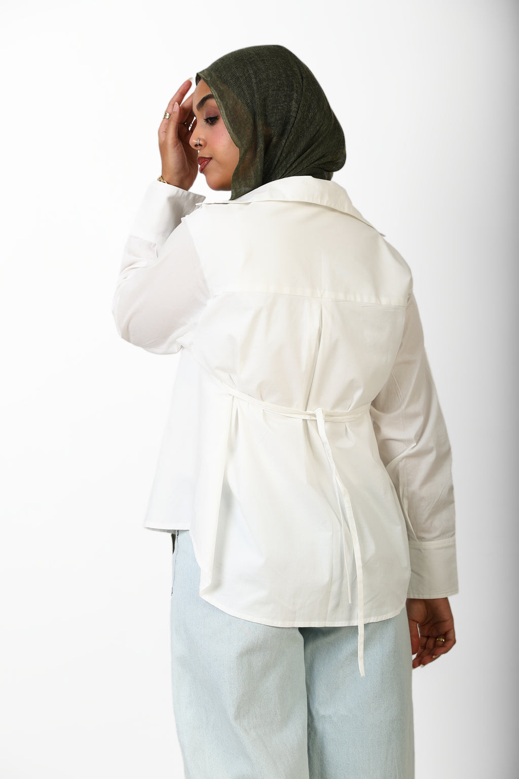 Reversible Wrap Shirt