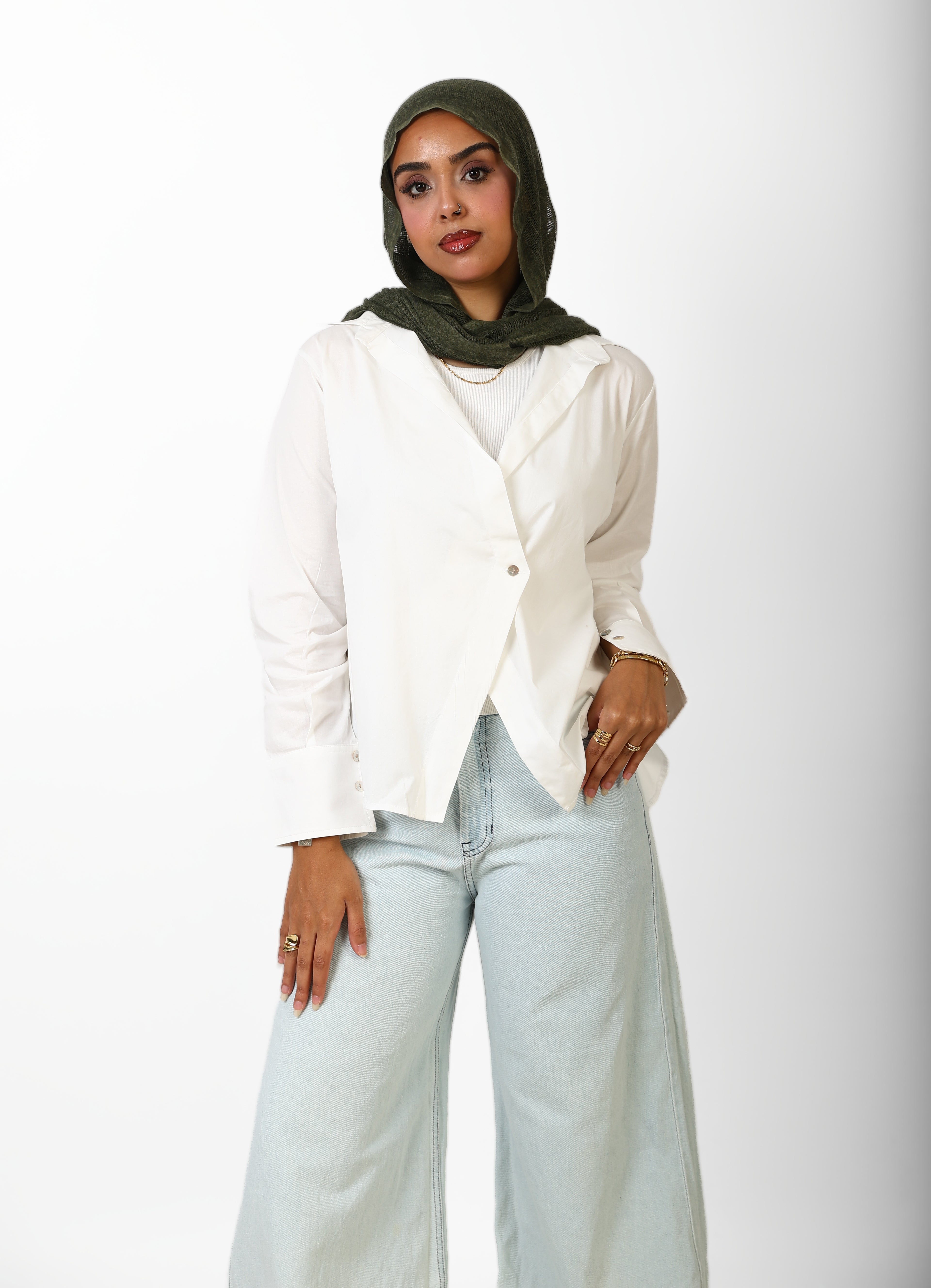 Reversible Wrap Shirt