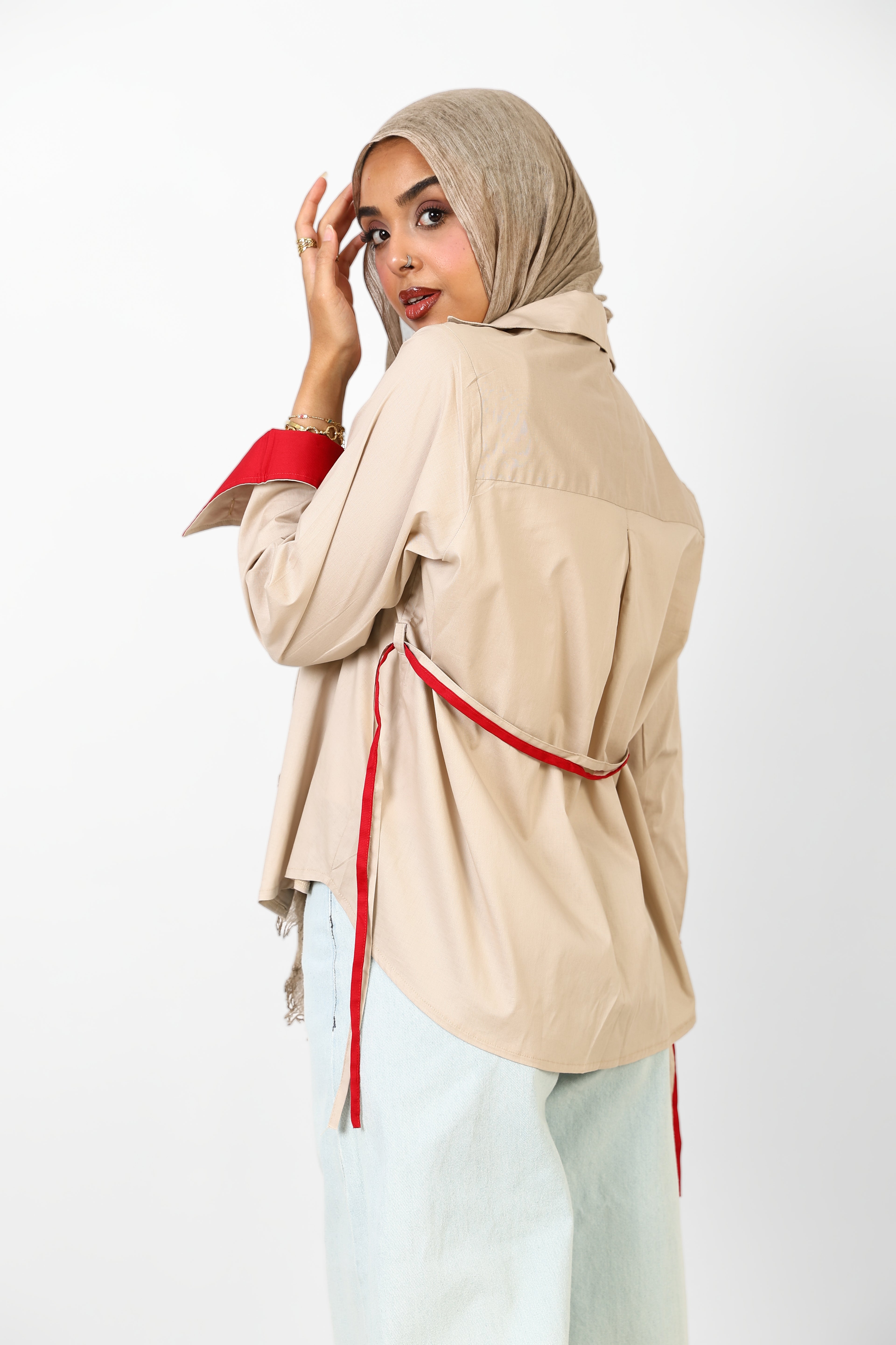 Reversible Wrap Shirt