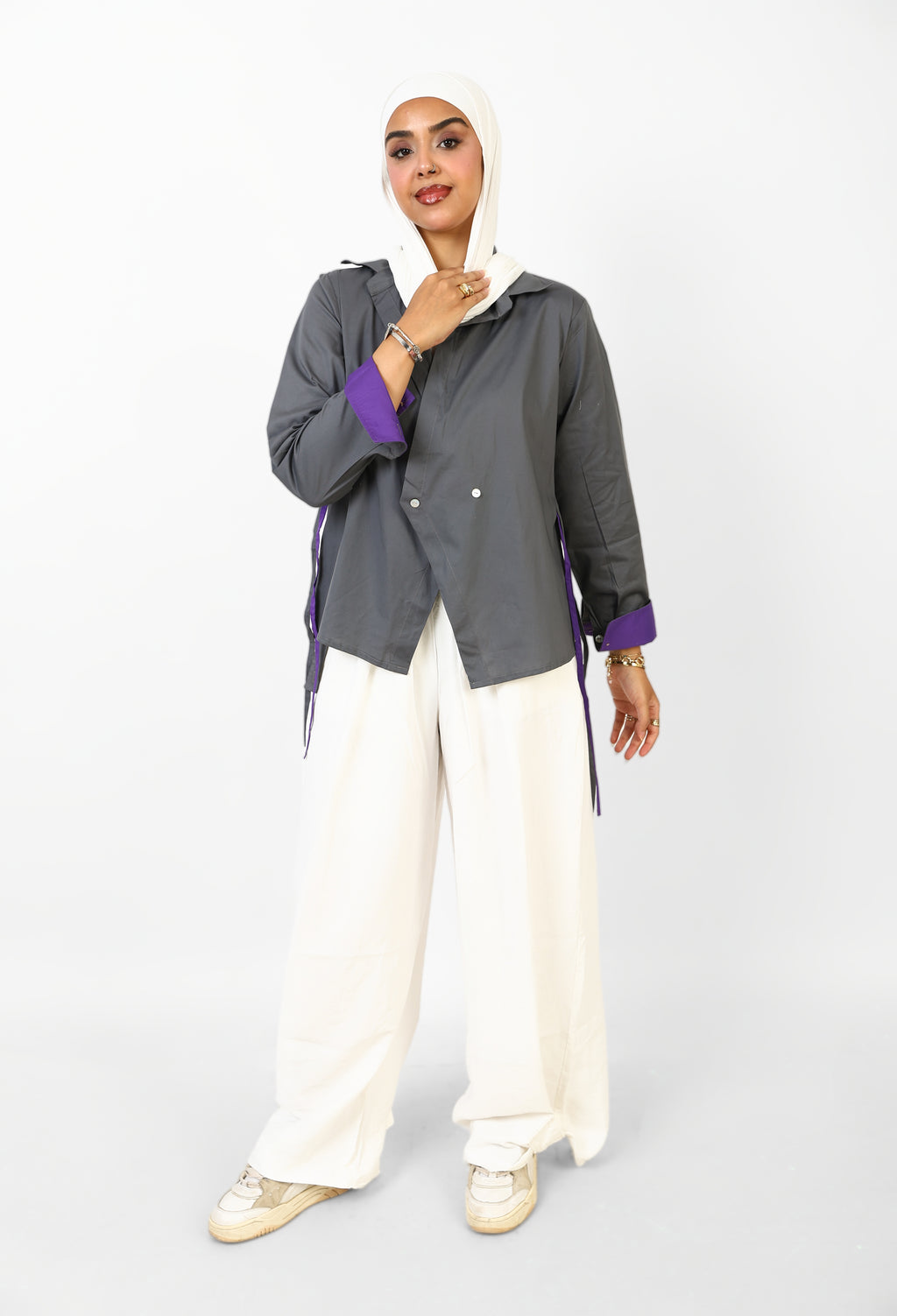 Reversible Wrap Shirt
