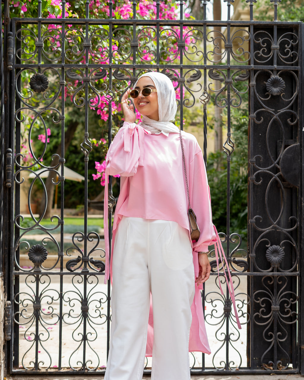 Cotton Candy Linen Blouse
